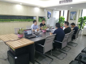 中煤科院與我司的智慧信息化建設(shè)交流會