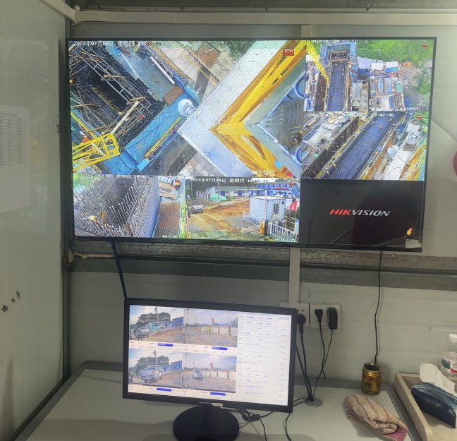 廣西鹿峰項目柳江特大橋智慧工地建設掠影